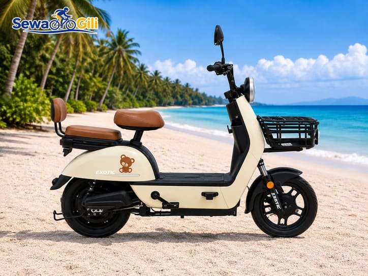 Exotic EV-928 E-Bike Cream