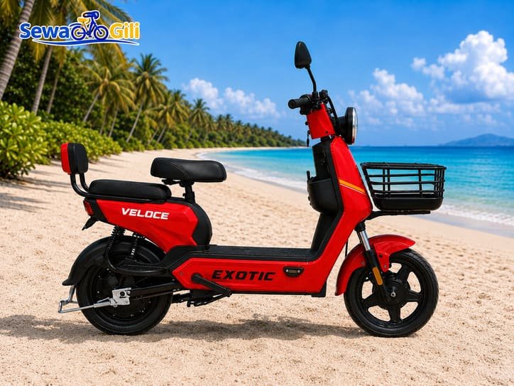 Exotic Veloce V5 E-Bike Red
