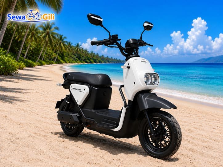 Magenta Pro E-Bike white